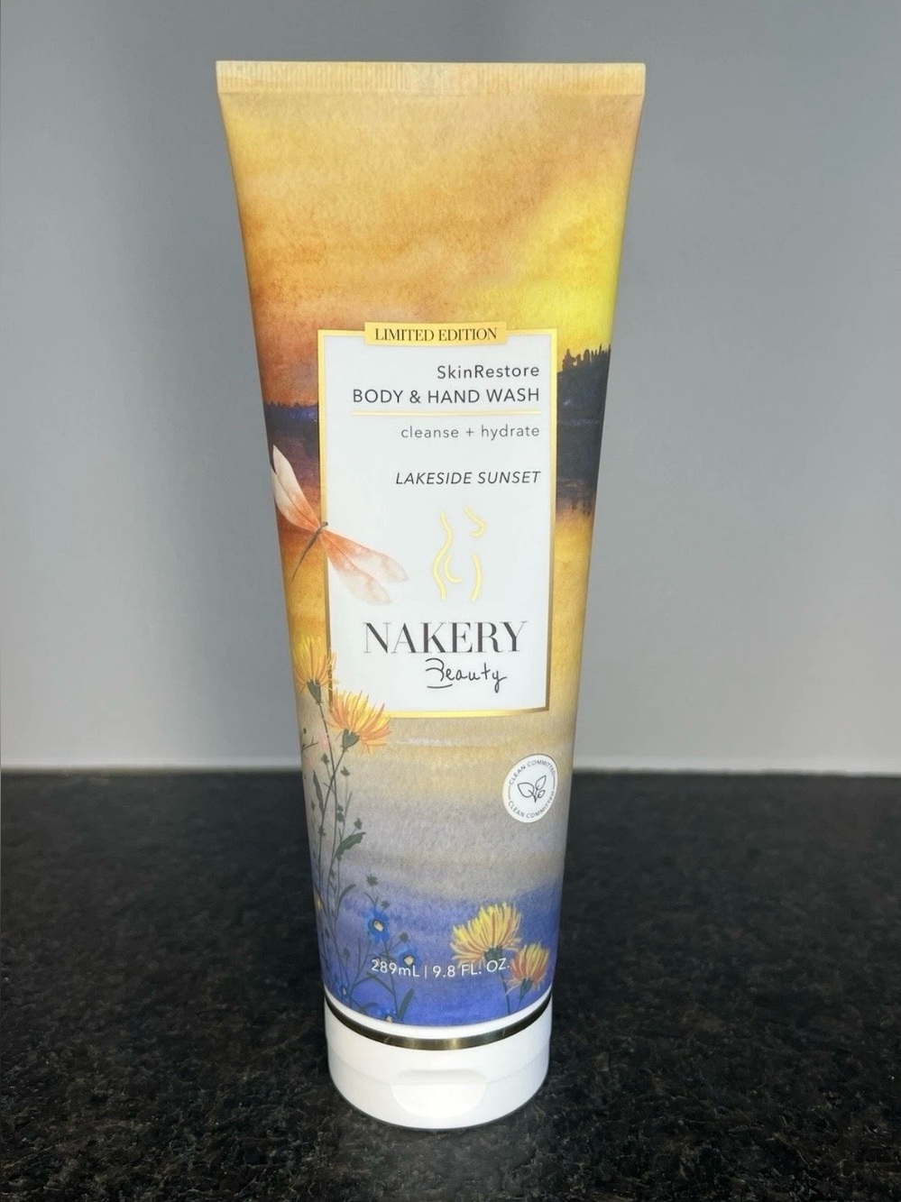 Nakery SkinRestore Body & Hand Wash (Lakeside Sunset-LTD Edition) ~ BRAND NEW